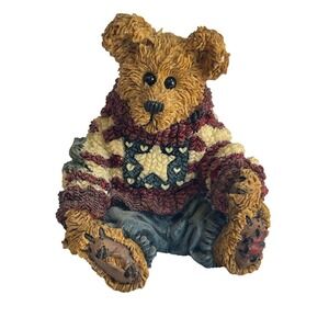 The Bearstone Collection‎ Henry David Thoreau Figurine Patriotic Sweater